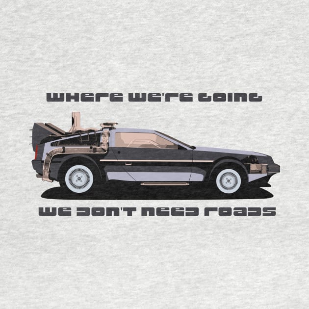 Back to the Future - DeLorean by GalfiZsolt